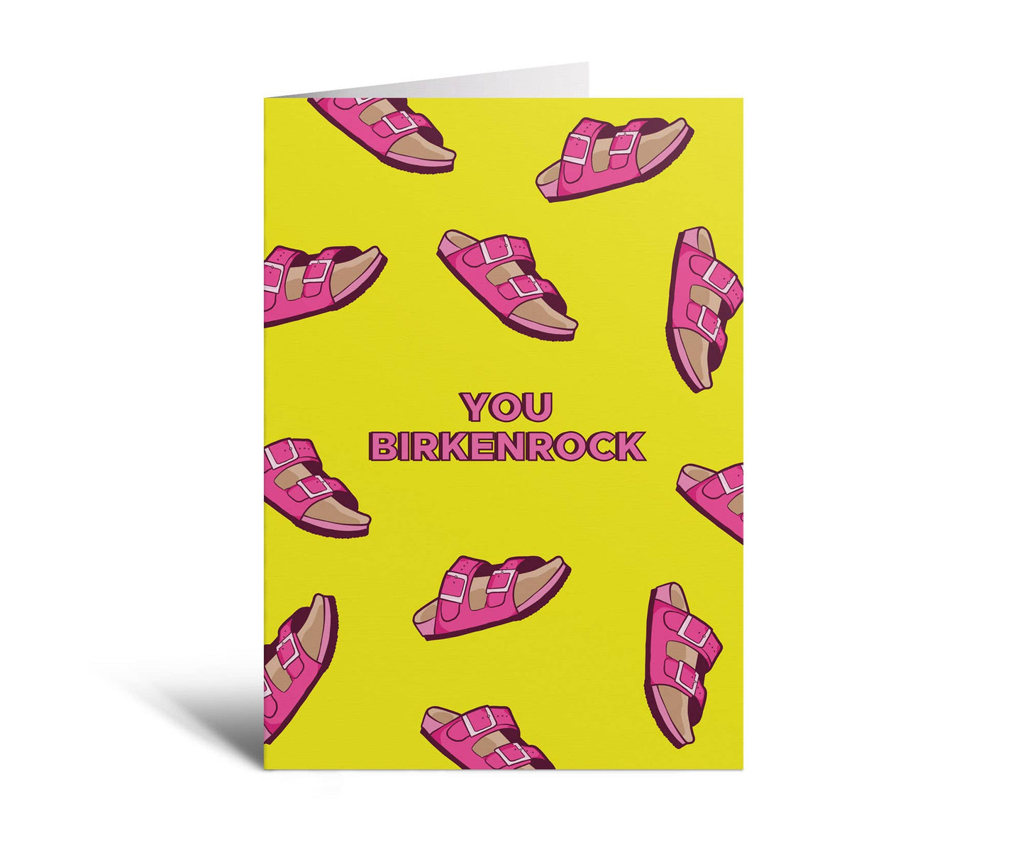 You Birkenrock Pink Greeting Card
