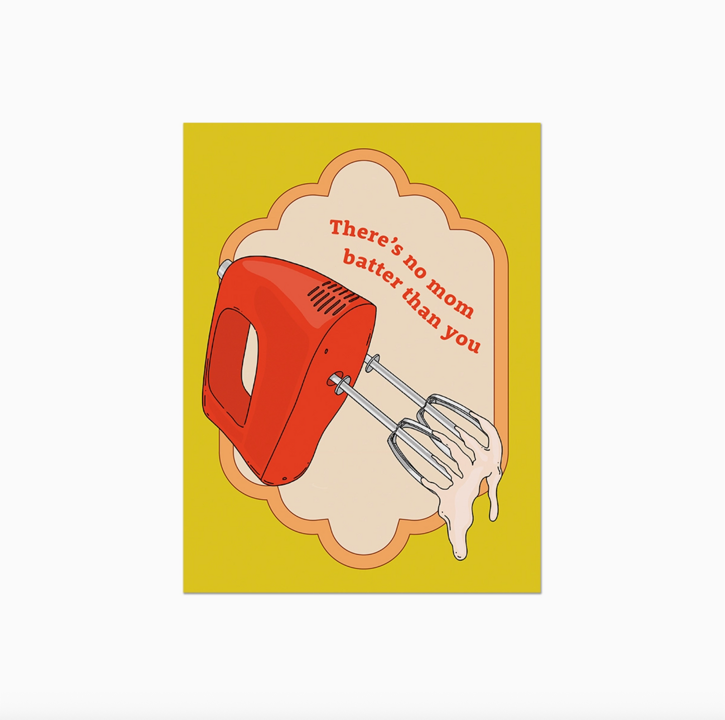 Batter Mom Mother's Day Card