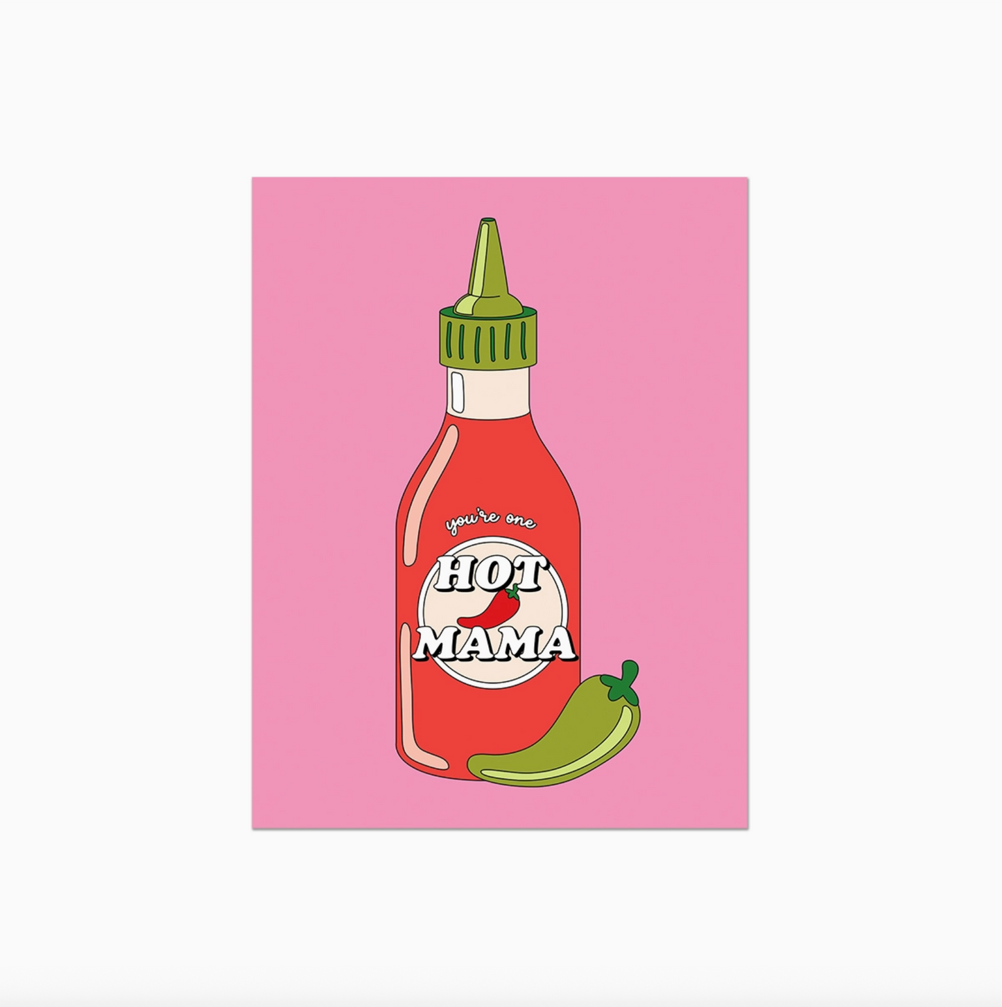 Hot Mama Mother's Day Card