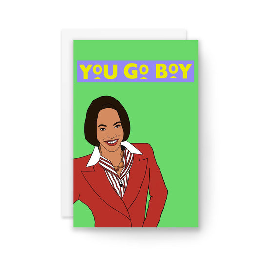 You Go Boy! Card