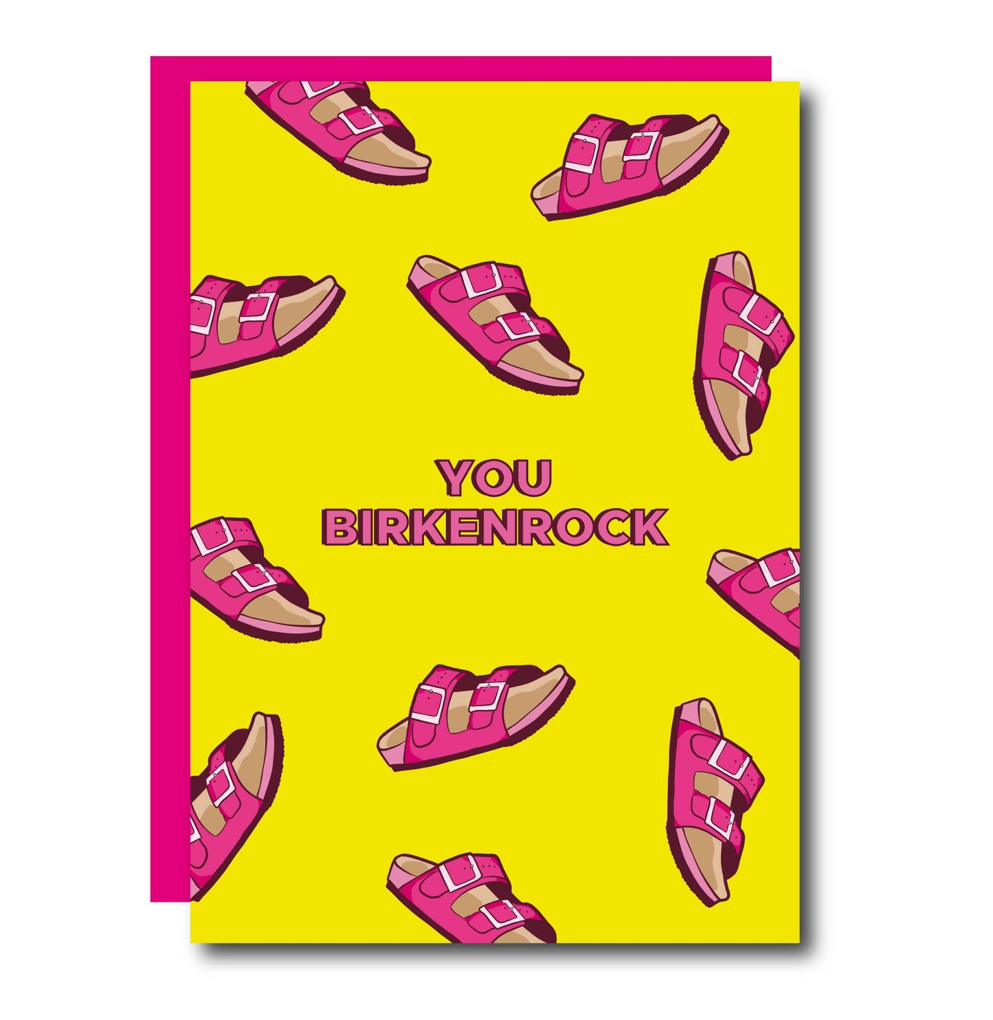 You Birkenrock Pink Greeting Card