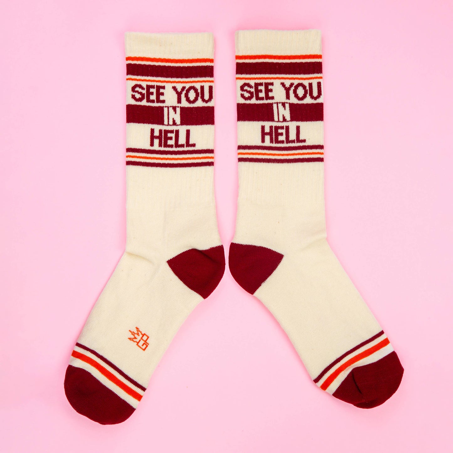 See You in Hell Gym Crew Socks