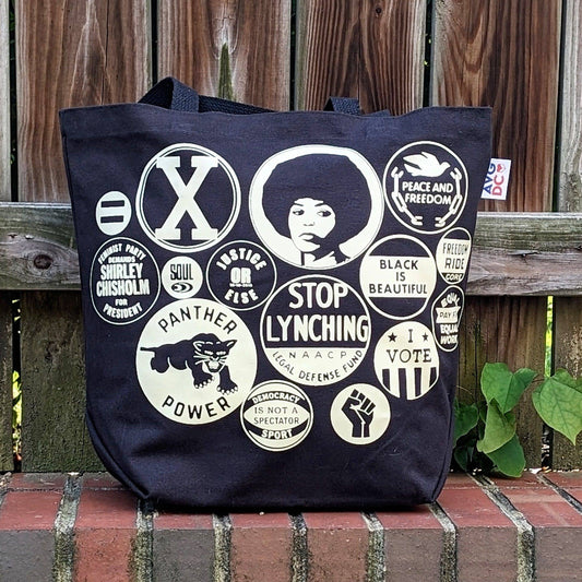 Tote Bag - Power Button (Black)