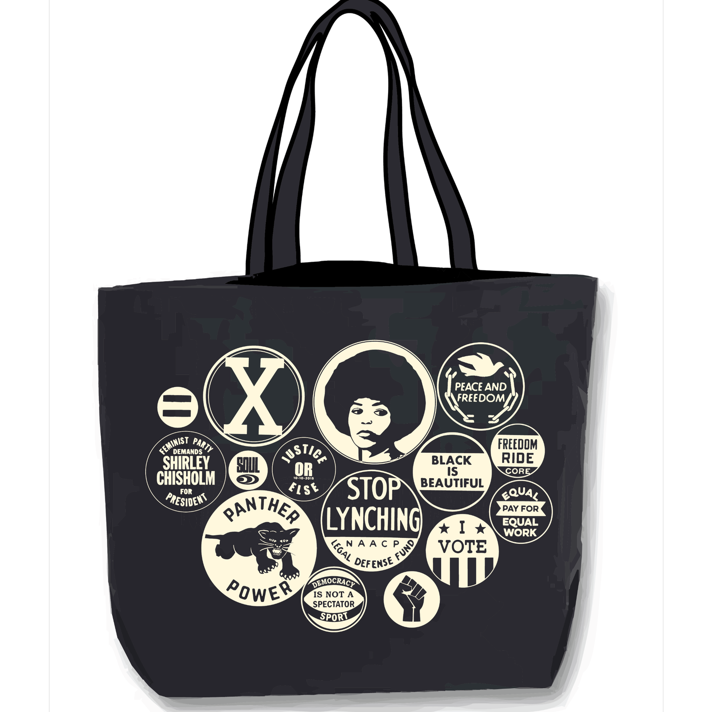 Tote Bag - Power Button (Black)