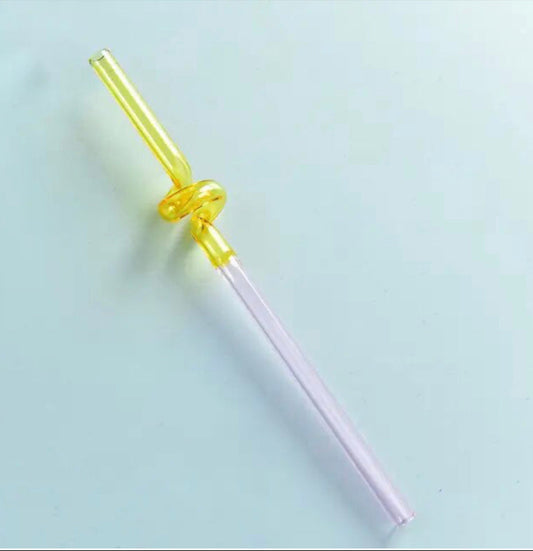 Twist & Sip Glass Straws