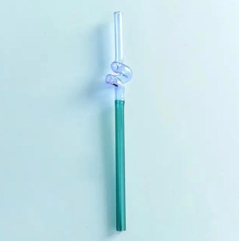 Twist & Sip Glass Straws