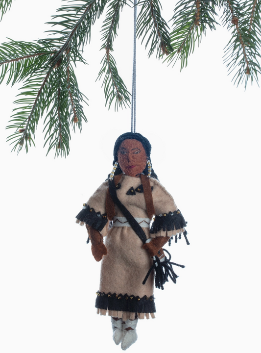 Sacagawea Christmas Ornament