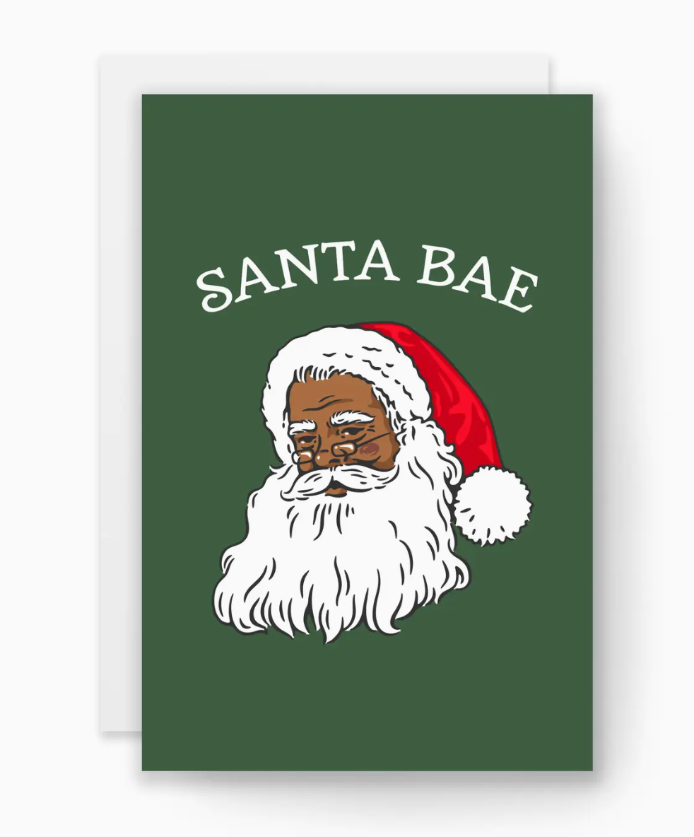 Santa Bae Christmas Card