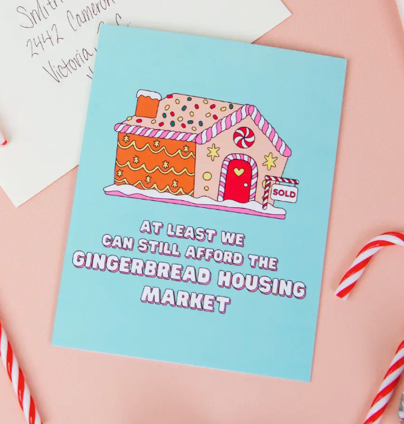 Gingerbread House Card