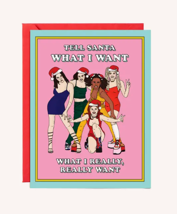 Spice Girls Christmas Card
