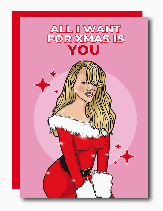 Mariah Carey Christmas Card