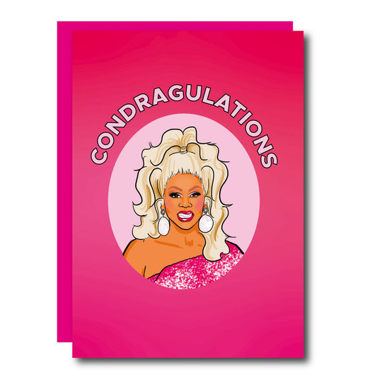 Condragulations Greeting Card