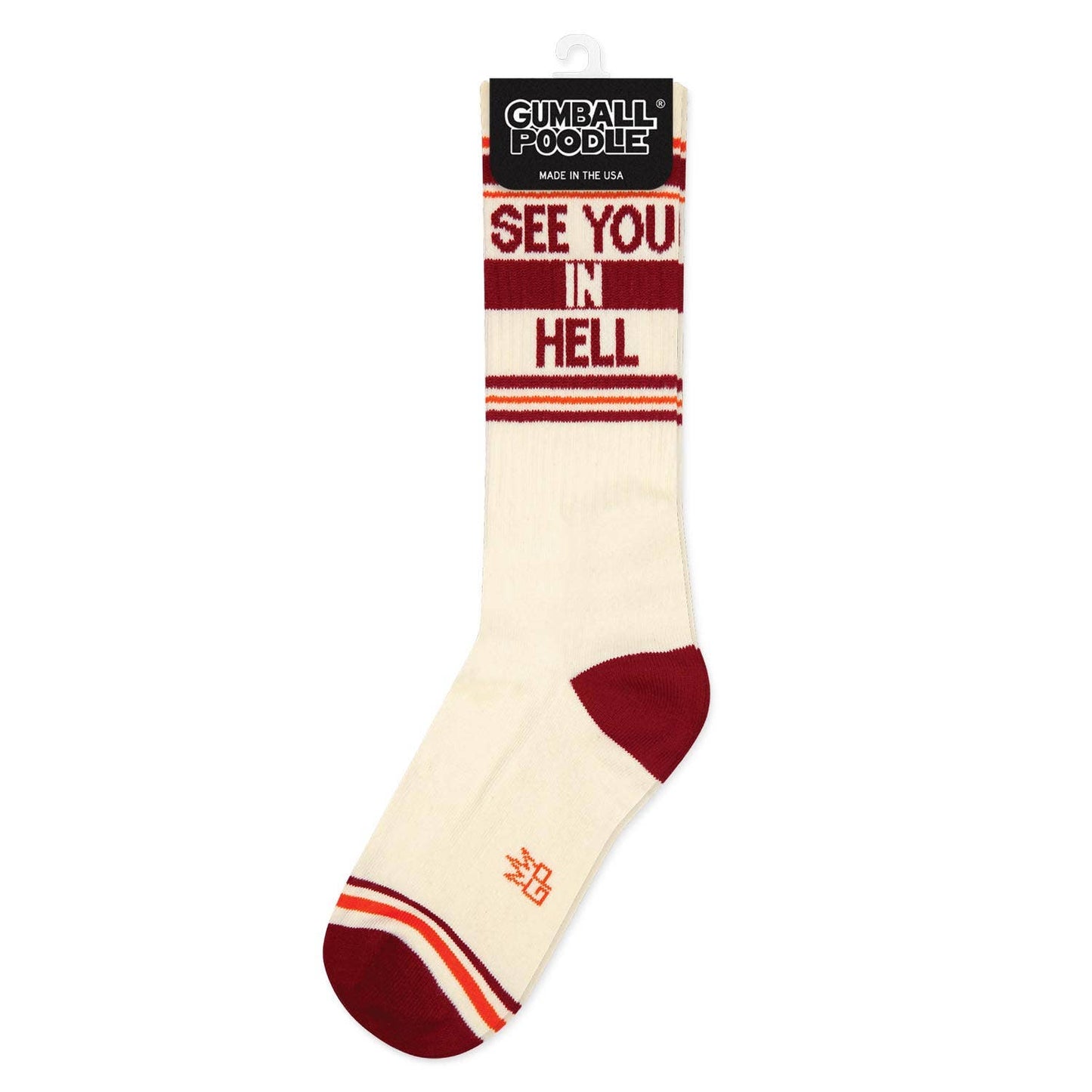 See You in Hell Gym Crew Socks